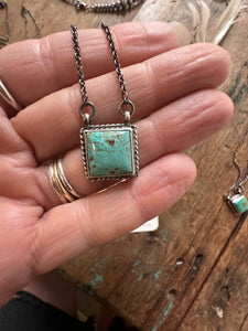 Kingman Square Necklace