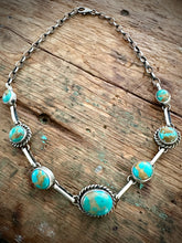 Load image into Gallery viewer, 7 Stone Women’s Navajo Handmade Necklace
