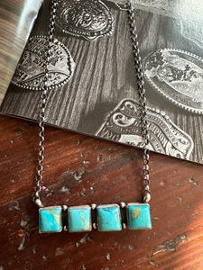 Large Square Bar Necklace