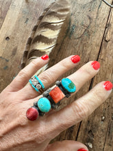 Load image into Gallery viewer, Multi Stone Statement Ring
