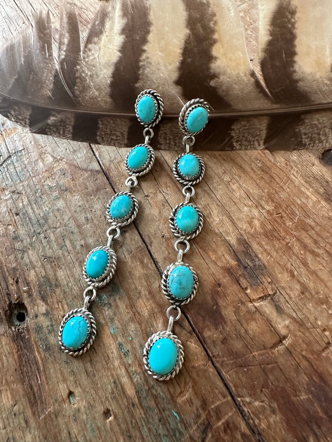 Kingman Turquoise Earrings