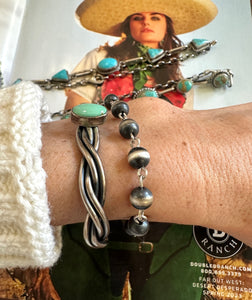 Rosary Navajo Pearl Bracelet