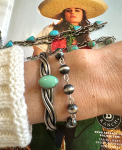 Rosary Navajo Pearl Bracelet