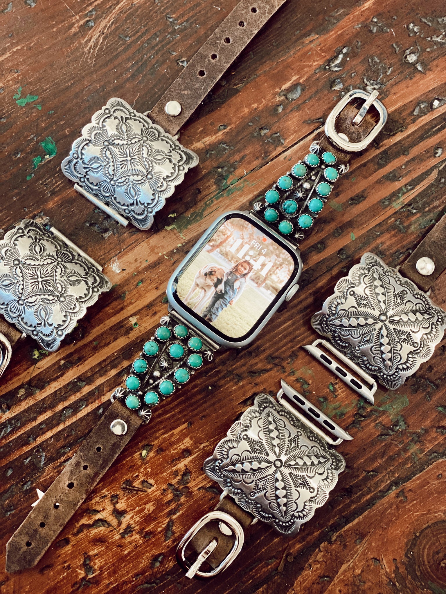 Western turquoise apple watch on sale band